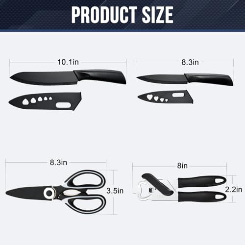 THTYBROS 34-Piece Stainless Steel Camping Utensil Set
