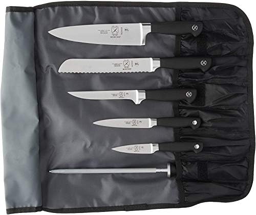 Mercer Culinary Genesis 7-Piece Knife Roll Set