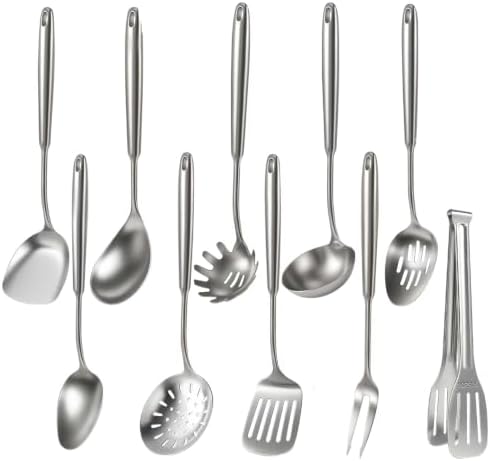 Newness 10-Piece 18/8 Stainless Steel Utensil Set