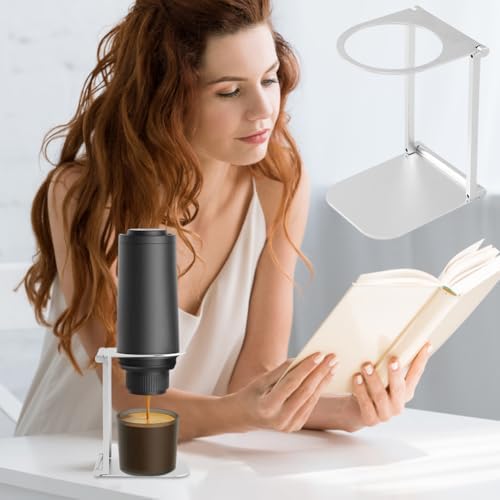 Pour Over Coffee Dripper Stand, Foldable Metal Travel and Camping