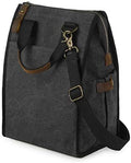SMRITI Insulated Canvas Lunch Bag for Women/Men-9.6 L Reusable