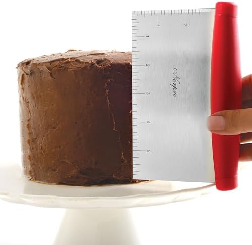 Norpro Grip-EZ Stainless Steel Pastry Bench Scraper and Food Chopper