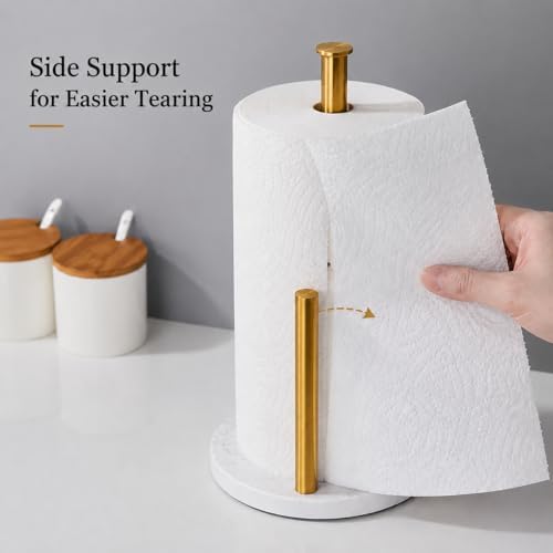 Brushed Gold Paper Towel Holder, 304 Stainless Steel