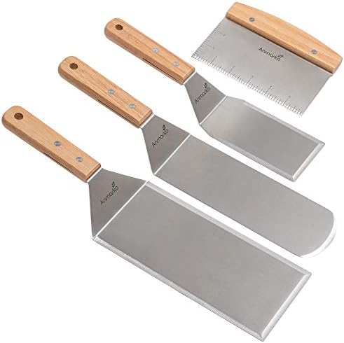 Stainless Steel Griddle Spatula Set