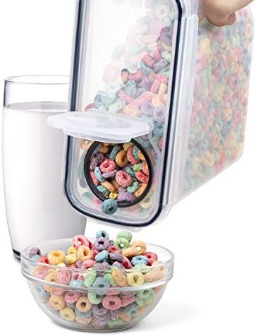 FOOYOO 4-Piece Cereal Container Set, 135.2oz, BPA Free