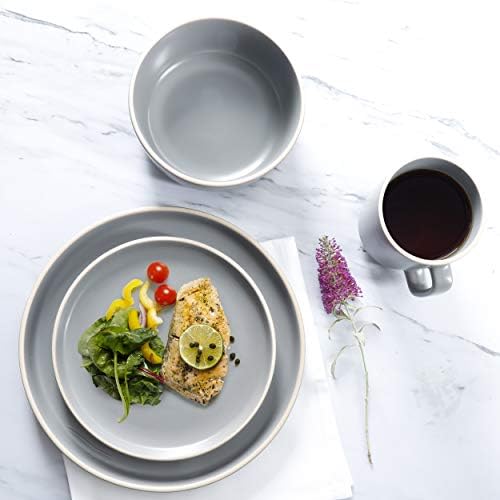 Gibson Home Zuma 16 Piece Round Kitchen Dinnerware Set, Dishes