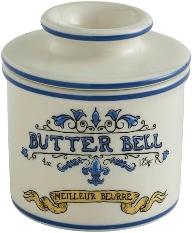 Butter Bell Crock by L. Tremain Art Nouveau Ceramic Butter Keeper
