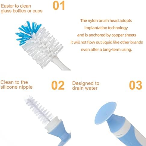 Multifunctional Baby Bottle Cleaning Brush