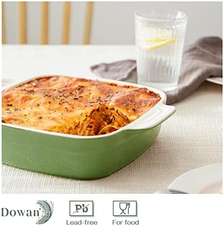 DOWAN Casseroles dish with lids, Ceramic Baking Dish With Lid