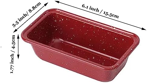 Small Mini Loaf Pans Nonstick Bread Pans Set for Toast Cute Little