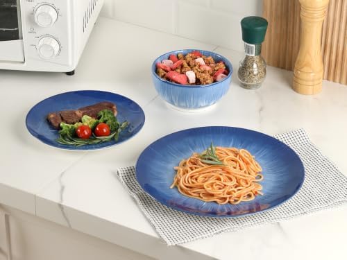 Sweejar Ceramic Dinnerware Service of 4,12 pcs Plate and Bowls for