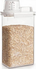 Rice Storage Container, 3-5 Lbs Tcereal Storage Container, White