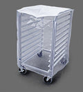 New Star Foodservice 36541 Plastic 10-Tier Commercial Kitchen Bun Pan Rack Cover by NewStarFoodservice