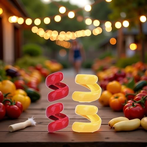 4-Piece Spiral Hot Dog Slicers