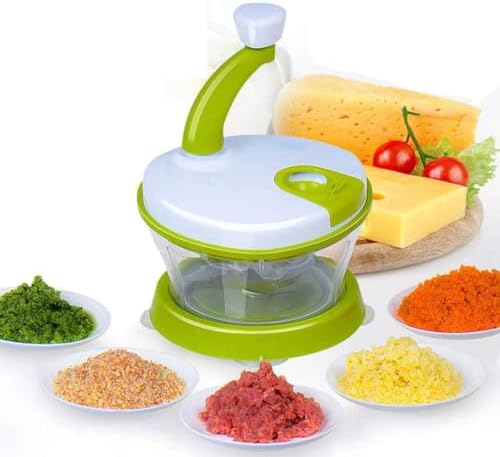 Vegetable Chopper, Spiralizer and Rotary Cheese Grater