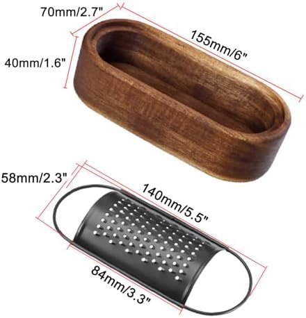 Box Cheese Grater With Container Stainless Steel Parmesan Cheese