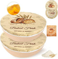 12in Reusable Beeswax Bowl Covers, 2 Pack