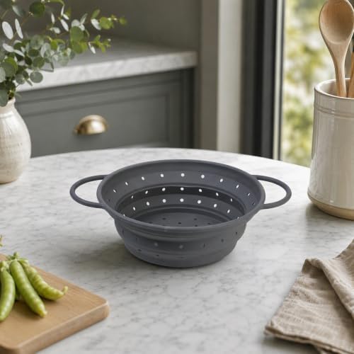 Collapsible Colander, Colander for Kitchen Pasta Drainer