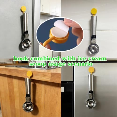 Ice cream scoop, a portable stainless steel ice cream scoop with