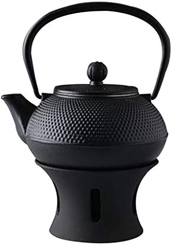 Cast Iron Teapot Warmer - Japanese Teapot Holder Stand - Black