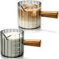 2Pcs Espresso Cups 4oz, V-Spout Espresso Shot Cups, Coffee