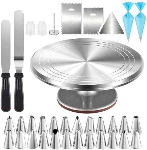 Cake Decorating Kit, 35 Pieces, 24 Piping Tips