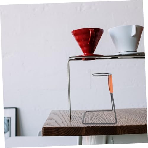 Adjustable Coffee Dripper Rack Metal Iron Stand for Manual Brew
