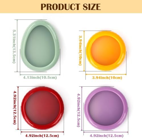 4-Piece Avocado and Onion Storage Containers