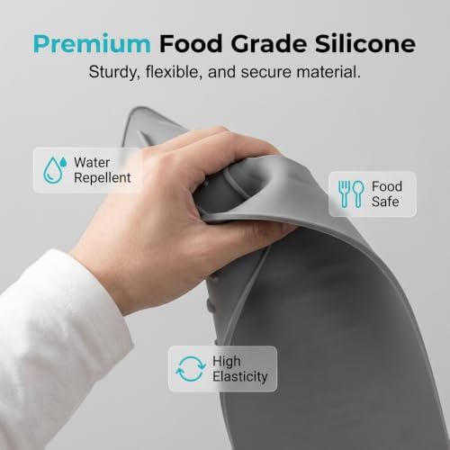 24 Inch Silicone Faucet Mat for Kitchen Sink, 2026 New Silicone Splash