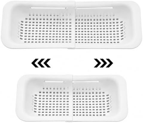 Expandable Over-the-Sink Colander Strainer Basket 14.25 to 19.5 Inch