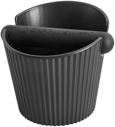 Coffee Espresso Puck Knock Box - Small Size Stable Knock Box for Quick
