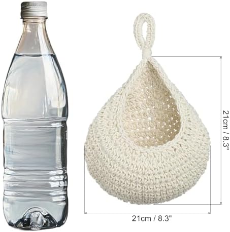 PATIKIL Hanging Fruit Baskets for Kitchen, Large Size Teardrop Home