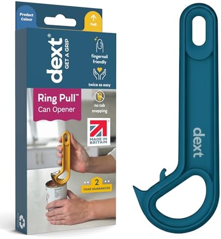 Dext - Ring Pull Can Opener, Pop Can Opener for Seniors, Arthritis