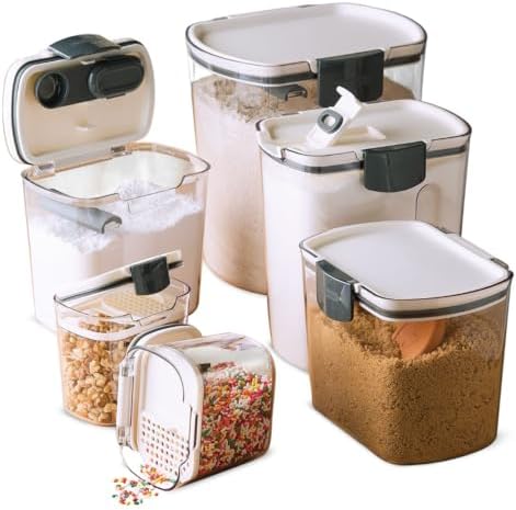 Progressive ProKeeper Baker's Storage Canister Set, 6-Piece