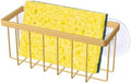 SHFKS Kitchen Sink Sponge Holder, Gold