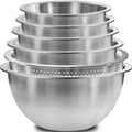 Stainless Steel Mixing Bowls with Colander Set, Home & Kitchen Essentials