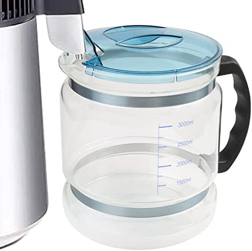 1 Gallon/ 4l Water Glass Carafe for Distiller with Counter Top