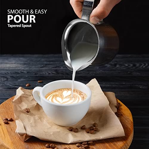 Stainless Steel Bell Creamer Espresso Shot Frothing Pitcher Cup Latte