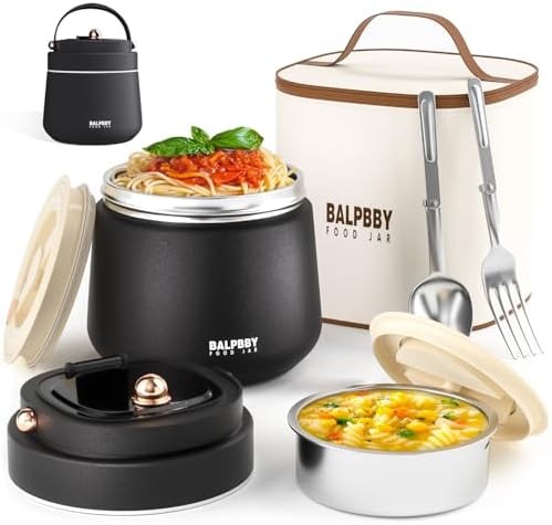 Thermo for Hot Food Adults 40OZ Soup Thermo Lunch Containers Wide