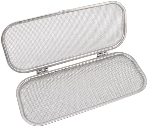 GOWENIC Dishwasher Utensil Basket, 304 Stainless Steel Mesh Drain