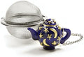 Norpro Stainless Steel Mesh Tea Ball Infuser with Teapot Weight Charm