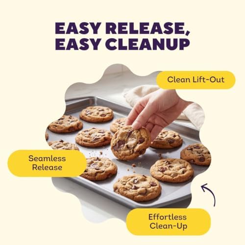 Wilton Gold Non-Stick Small Baking Sheet, Made Without PFAS