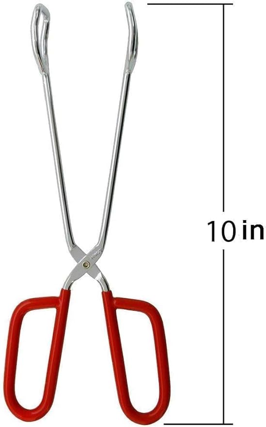 Hiash 10-Inch Heavy Duty Stainless Steel Kitchen Tongs - Image 2