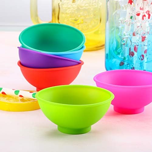 Boao 14 Pcs Mini Silicone Pinch Bowls, 1.75 oz Small Bowls for Prep