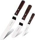 Offset Cake Icing Spatula Set of 3 Professional Stainless Steel