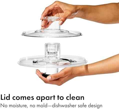 OXO Good Grips 6.22 Qt Salad Spinner, Vegetable Washer with Bowl &