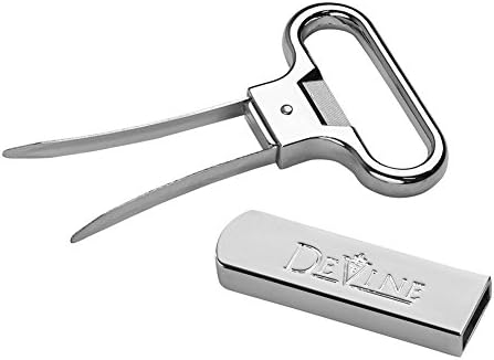 DeVine- Ah So Wine Opener for Vintage Bottles - Two-Prong Cork Puller