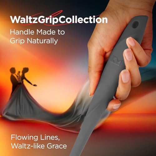 Kitchen Mama WaltzGrip Platinum Silicone Pancake Spatula