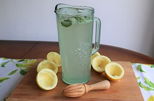 efo Wooden Lemon Squeezer Reamer, Handheld Citrus Juicer