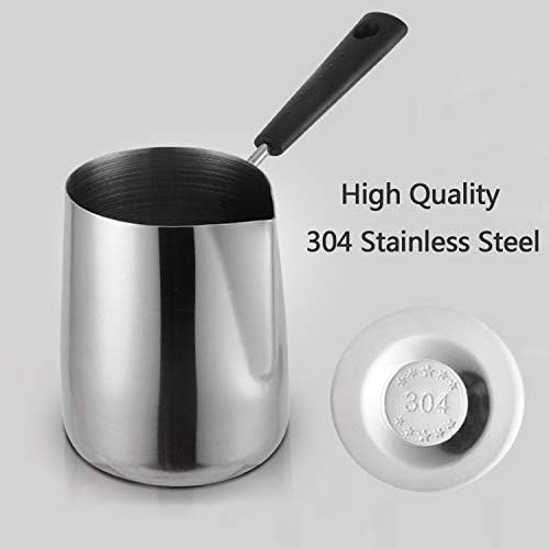 600ML/20oz Turkish Coffee Pot – 304 Stainless Steel Coffee and Butter